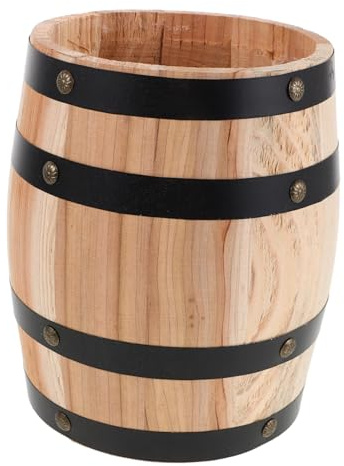 GRIRIW Pot à Ustensiles Organisateur Compact pour Couverts Baguettes Cuillères et Fourchettes Design Vintage avec Motif Grain de pour Cuisine et Table à Manger