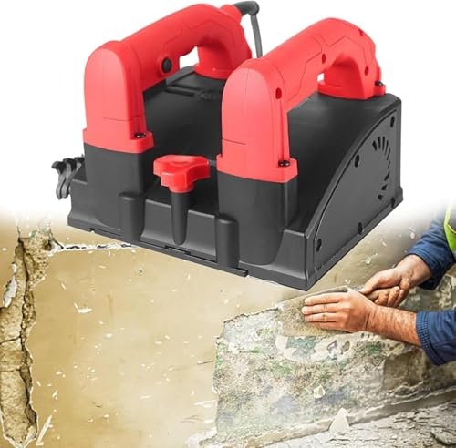 Electric Wall Planer, Wall Planing Machine with Vacuum Cleaner, No Dead Angle and Dust-Free Shovel Wall Machine, for Wall Renovation