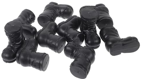 MOTHNUR 10piezas Botas Decorativas De Santa Claus para Navidad Adornos DIY para Fiesta Navideña Accesorio Festivo Cálido y Versátil Material Duradero y Diseño Alegre