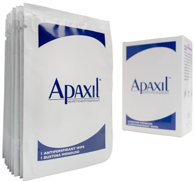 Apaxil Toallitas antitranspirantes 10 bolsitas desechables