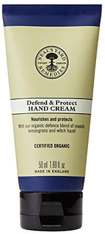 Neal's Yard Remedies Defend and Protect Hand Cream, Nourishing Hand Cream For Soft, Supple Hands, 50ml