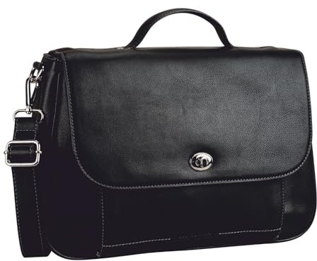 Leonhard Heyden Nizza Aktentasche Leder 39 cm Laptopfach