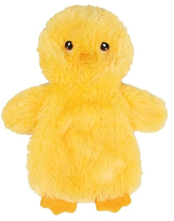 Best Pet Supplies Chicken Crinkle Plush Dog Toys for Interactive Play, Puppy and Senior Indoor Play, Colorful Chicken Toy Shape, Cute and Cuddly - Crinkle Chicken (Yellow)
