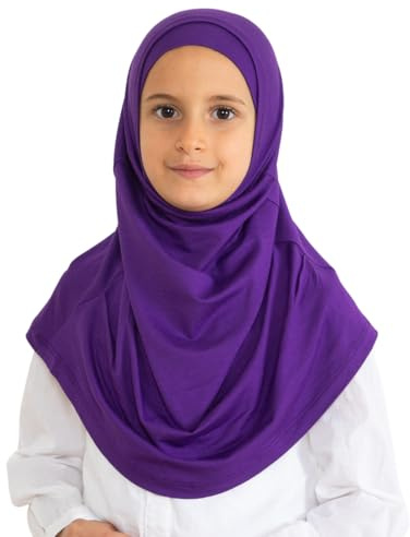 Prien Hijab Für Kinder, Türkisch Kopftuch Mädchen, Muslim Damen Schal, Viszid Tuch, Islam Kopftücher, Muslimische Frauen Khimar Abaya, Easy Kleidung, Tesettür Giyim