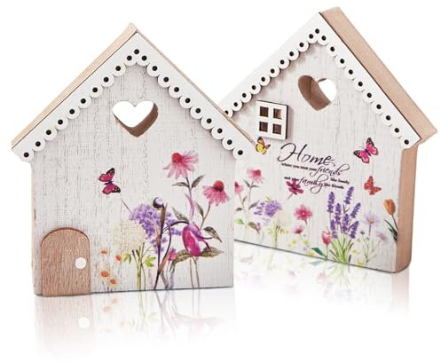 2 Stück Frühlingsdeko Tisch Fenster, Frühlingsdeko Innen, Tischdeko Frühling, Holz Deko Frühling Haus, Osterdeko Modern, Oster Tischdeko, Oster Tischdeko, Easter Decoration, Sommer Deko Innen