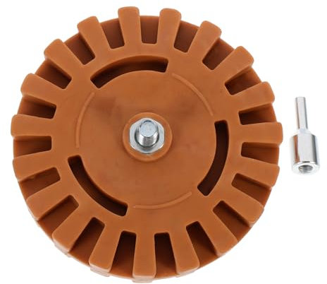Alipis Auto Klebstoff Entferner Rad Aus Kratzfreiem Gummi Vielseitiges Klebegummi Entferner Werkzeug Für Lack Glas Und Metall Geeignet Für Autoaufkleberentfernung