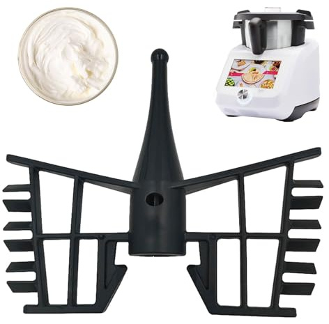 Lot de 1 mélangeurs papillon pour Monsieur Cuisine Connect, papillon, mélangeur, pour la préparation de desserts crémeux, de crème et de blancs en neige