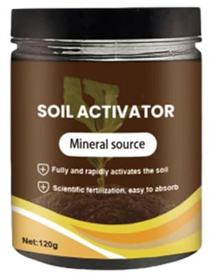 Soil Pro Activator, Professional Bone Meal Fertilizer, Dirt Health Booster, Organic Liquid Fertilizer for Indoor & Outdoor Plants, Potting Mix, Seedling Compost - Promotes Root Growt, 120g