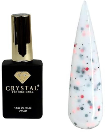 Base Coat UV Gel 12 ml | Base para uñas con consistencia similar a yogur y fuerte adhesión | Camuflaje Base Coat para uso profesional | Esmalte UV | Blanco 003