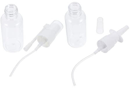 ARTSEWPLY Irrigateur Nasal Portable 2 Pièces en Pet 30ml pour Bébé, Outil Sûr de Nettoyage du Nez Congestion Nasale