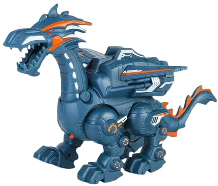 Generico Walking Dinosaurier - Lernspiel mit Sprühlicht, Dinosaurier Roboter für Mädchen 3 bis 12 Jahre, langlebiges Design mit interaktiven Funktionen, lustiges Spiel für das Spielzimmer Zuhause d