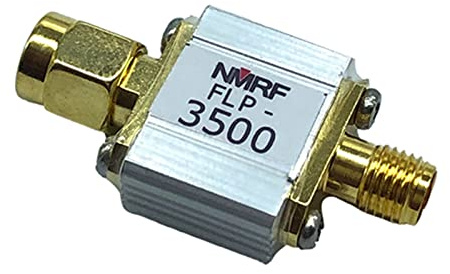Itkcozcg 3500MHz Low Pass Filter 3.5GHz Transmitter Bandpass Filter FLP-3500 Harmonic-Suppression Special SMA Interface