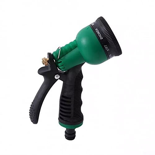 Pistola de Riego - 8 formas riego - Pistola de Agua Jardín. Pistola Manguera para Lavado de Coches, Baño de Mascotas, Riego de Jardín/Césped. Pistola presión manguera