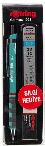 Rotring Tikky Schulset 0.7 Mm Marineblau Druckbleistift + Radiergummi + Spitze