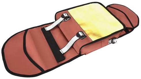 SHBHWS Skateboard-Tragetasche, Skateboard-Tragetasche, Schulter-Skateboard-Balancing-Scooter-Aufbewahrungshülle Skateboard Tasche (Color : Red)