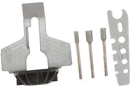 CIMAXIC Kit De Afilado De Cadena De Motosierra De Accesorios Rueda De Afilado Adaptador Para Motosierra