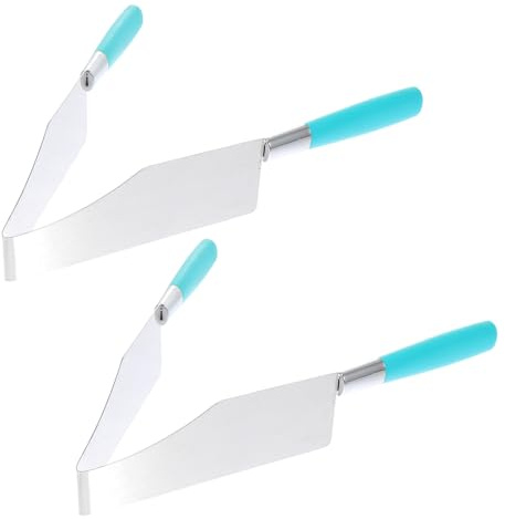 POPETPOP 2 pièces Pince à Gâteau Inox Ergonomique Ustensiles Cuisine Léger et Pratique Coupe et Sert Dessert pour Fêtes et Cadeaux Maison Couleur Aléatoire Couleur Aléatoire