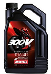 MOTUL 300 V 4T 4-TAKT Factory Line Ester Core Motoröl ÖL 10W40 Motorrad 4 Liter