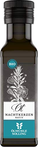 Ölmühle Solling Nachtkerzenöl 100% rein - nativ - kaltgepresst - BIO, 3er Pack (3 x 100 ml)