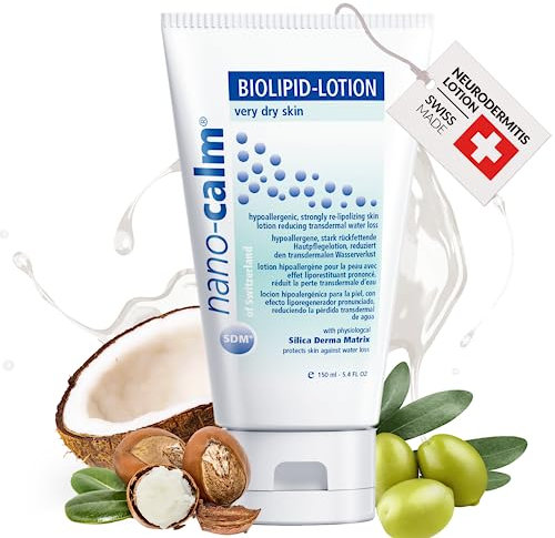 Medskina Latte Corpo per Dermatite Atopica, Psoriasi, Eczema, Cheratosi Seborroica, Funghi Pelle, Neurodermite | Lozione Nutriente - Formula Leggera | Cura Intensiva Corpo e Viso, 150ml