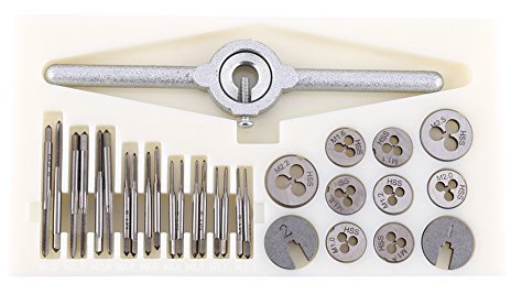 Syrisora ​​30 Teile/satz Gewindebohrer Matrizen Schraubenschlüssel Set Schraube Gewindeschneiden Handwerkzeuge Kit