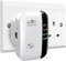 2024 Newest WiFi Extender, WiFi Booster, WiFi Repeater, Covers Up to 3000 Sq.ft and 45 Devices, Internet Booster - with Ethernet Port, Quick Setup, Home Wireless Signal Booster, UK plug-(White.)