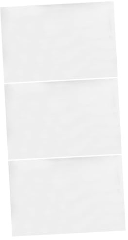 Zerodeko 3 Hojas Película a Prueba De Película Transparente Irrompible Película De Vidrio Antiexplosión Conveniente Película De Explosión Película Antiexplosión La Mascota