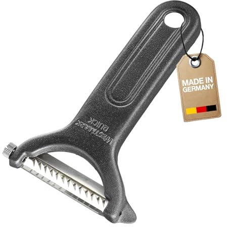 Westmark Cortador en juliana Quick-Spezial Black Edition, pelador de verduras para tiras finas, zanahorias, pepinos y calabacines, antracita