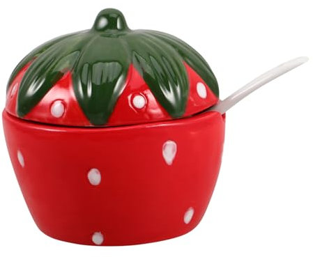 COLLBATH Tarros Cerámicos Especias Tapa Organizador Cocina Recipiente Condimentos Cuchara