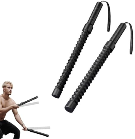 Ropeless Battle Ropes Lot de 2 cordes lestées portables sans corde, entraînement HIIT, cardio et exercices de force pour la maison et l'extérieur