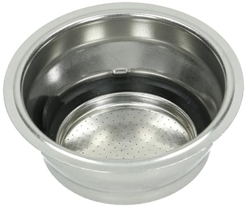 SPARES2GO 2-Cup Easy Clean Coffee Filter for Delonghi EC680 EC685 EC695 EC820 EC850 EC860 Espresso Machine