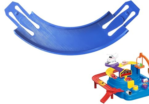 Frfik Toy Car Curve Parti di percorso, auto da corsa a 90 gradi Curve Parti di percorso, veicolo pista di ricambio per compleanno, Halloween, Natale, ragazze, bambini