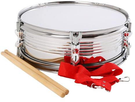 Colcolo Caisse Claire de 13 Pouces, Instrument de Musique Rythmique, Instrument de Percussion pour l'enseignement en Classe, Les journées spéciales, Les