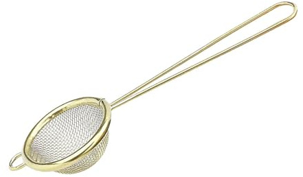 Ultra Fine Mesh Strainer, Multipurpose Baking Sieve Colander, Stainless Steel Flour Sifter Tool for Smooth Filtering, Fine Screen Kitchen Filter, Cooking Gadget for Coffee Tea Yogurt Juice Drinks