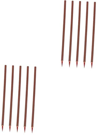 NUOBESTY 10 Stück Farbe Sumi Kalligrafie Studenten Stift Pinsel Künstler Training Regelmäßiges Skript Verwenden Kleine Schreibtinte Home E Detail Perfektes Japanisches Zubehör