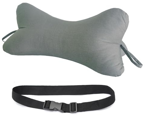 Neck & Cervical Pillows Dog Bone Shaped Travel Neck Pillows With Washable Removable Cover Have Loops On Either End For Car Bus Truck Driving Comfort Head Rest Support Neck Chiropractic Pillow (Color