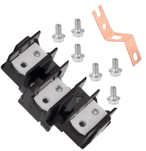 DG96-00173A Range Terminal Block Assembly for Samsung Electric Range/Stove/Ovens DG65-00003A 3282643. 600V 65A 3 Positions Dual Row