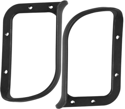 HOMSFOU Ergonomische Ersatz Armlehnen für Bürostuhl mit Kunststoffmaterial Komfortabler Griff 2 Stück Armlehnen Ersatz für Bürostuhl im Home Office und Gaming Bereich