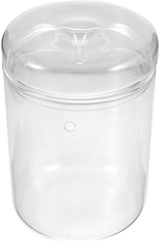 Hohopeti Micro Landscape Glas Terrarium mit Moos Transparente Pflanzflasche für DIY Ökosystem Dekoration im Büro und Zuhause Mini Lebensraum Glas für Sukkulenten und Pflanzen