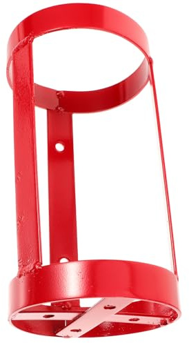 DOITOOL Supporto per Estintore in Metallo Robusto Base da Pavimento Compatta e Leggera Porta Estintore Portatile per Uso su Navi Uffici Negozi e Automobili Staffa Resistente per