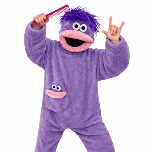 Genérico Pijama Mono Cosplay Animal Divertido con Capucha Ropa de Dormir Una Pieza para Hombre y Mujer Adultos Ideal para Salón Fiestas y Ocio al Aire Libre