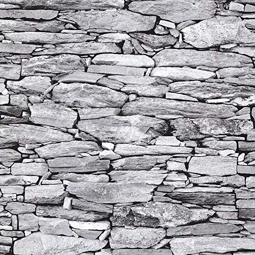 Debona Wallpaper 1283 Natural Stone Grey