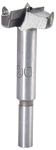 KATUR 30mm Forstner-Bohrer, Bohrer für Holzbearbeitung, Lochsäge für Scharniere, Bohrer für Holzbohrer, Hartmetallspitze, Rundschaftfräsen für Scharniere, Sperrholz, MDF, CNC-Werkzeug (30mm)
