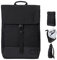 Johnny Urban Mochila Mujer & Hombre Negra - MIKA - Grande Macuto para Viaje, Universidad, Oficina - Mochilas con Compartimento para Portátil - Repelente al Agua