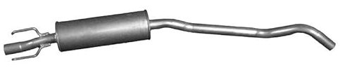 IZAWIT 21.010 Mittelschalldämpfer Kompatibel mit OPEL Corsa B Schrägheck S93