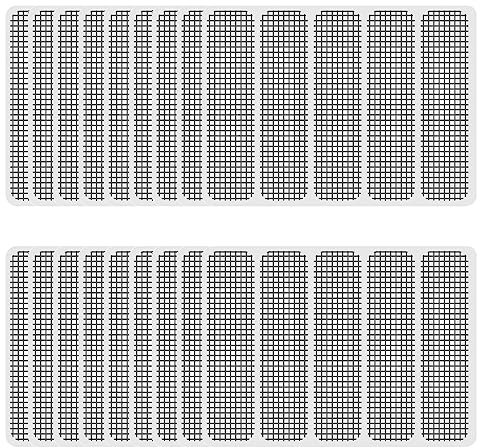 Fliegengitter Reparatur Set,Selbstklebend Fliegengitter Fenster Reparatur Patch,Fenster Tür Patch Reparatur,Stark Kleber Fliegengitter Reparatur Set100 Stück