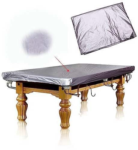 7/8/9/10/12 Ft Abdeckplanen Für Billardtische, Billard Tischabdeckung Billardtischabdeckung Snooker Waterproof Abdeckung Gartenmöbel Abdeckung Für Billard-12ft