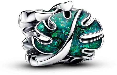 Amuefer S925 Charms Freundschaft goldene Pflanzen Familie Anhänger | Geschenk für Frauen, Mädchen, Freunde, Ehefrau, Mutter, Tochter – Geburtstag, Jahrestag, Valentinstag, Weihnachten