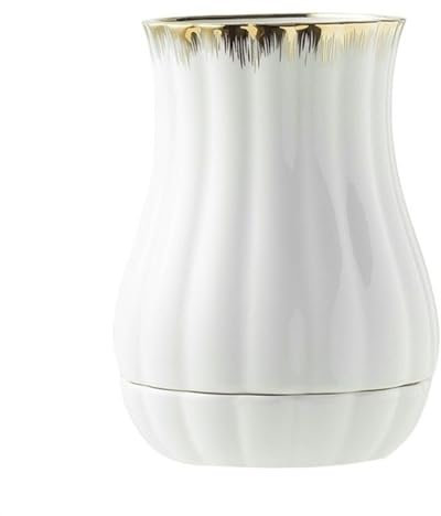 Porta Mestoli da Cucina Portautensili in ceramica, coccio for utensili da cucina con fiori dipinti a mano for bancone, porta-cucchiaio e bacchette, stendibiancheria con vassoio di scarico Portautensil