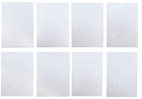 Tyenaza 8 Stück Schrumpfpapier für Kinder, doppelseitig, hochtransparent, BOPS, DIY-Schrumpffolien aus Kunststoff für Schlüsselanhänger
